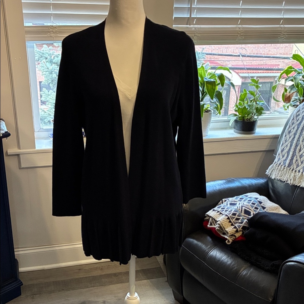 Talbots Elegant Black Women's Cardigan